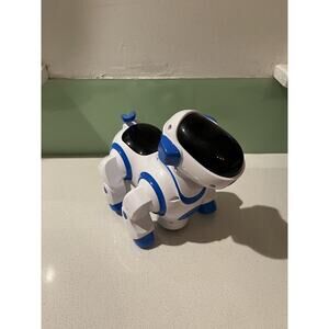 Liberty Imports Robot Dog Toy Bump+Go Electronic Pet Puppy Walks Music Lights!